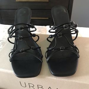 BEAND NEW UO Vivian Beaded Wedge size 9